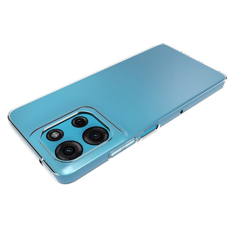 10Pcs / Pack For Motorola Moto G75 5G Clear Case Watermark-Free TPU Protective Cover