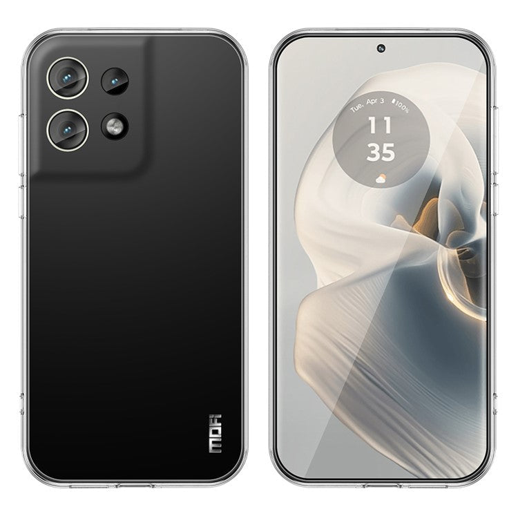 MOFI For Motorola Edge 50 Neo 5G / Moto S50 5G / Thinkphone 25 5G Case Anti-Scratch Clear Soft TPU Phone Cover