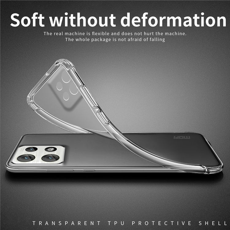 MOFI For Motorola Edge 50 Neo 5G / Moto S50 5G / Thinkphone 25 5G Case Anti-Scratch Clear Soft TPU Phone Cover