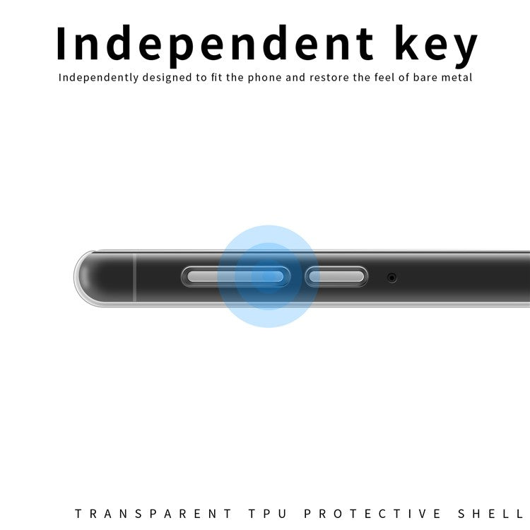 MOFI For Motorola Edge 50 Neo 5G / Moto S50 5G / Thinkphone 25 5G Case Anti-Scratch Clear Soft TPU Phone Cover