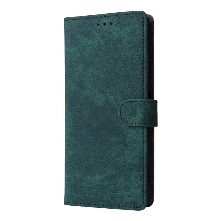 For Infinix Hot 50 4G X6882 Wallet Case RFID Blocking PU Leather Cover Stand View - Green