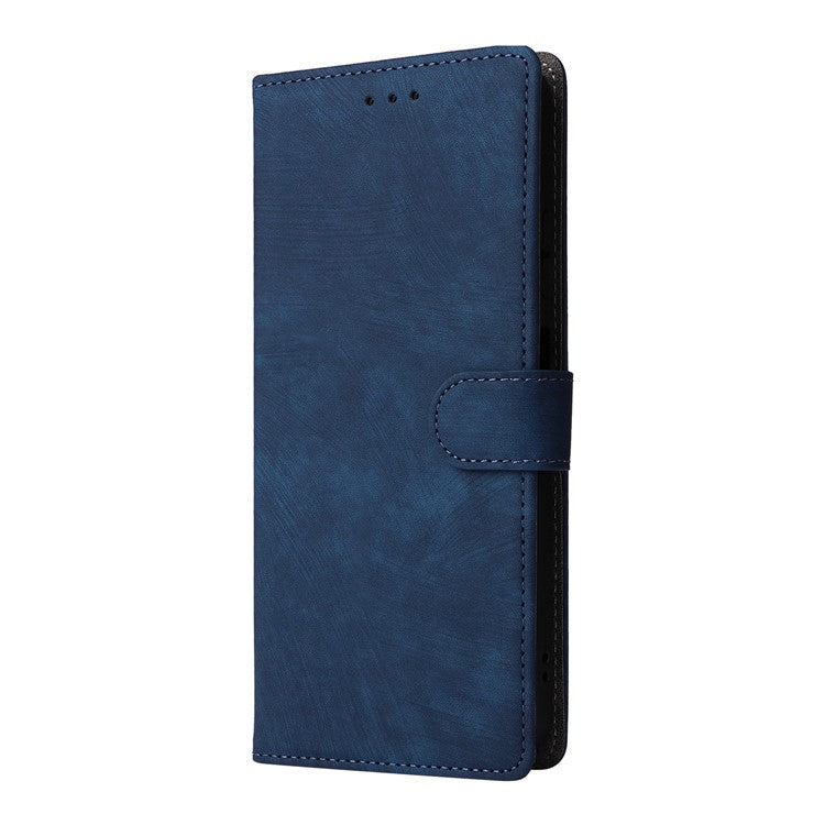 For Infinix Smart 9 4G X6532 / Hot 50i 4G X6531 Wallet Case RFID Blocking PU Leather Cover Stand View - Blue
