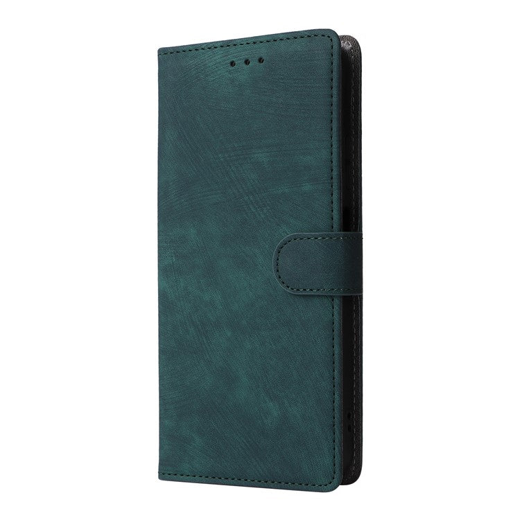 For Infinix Smart 9 4G X6532 / Hot 50i 4G X6531 Wallet Case RFID Blocking PU Leather Cover Stand View - Green