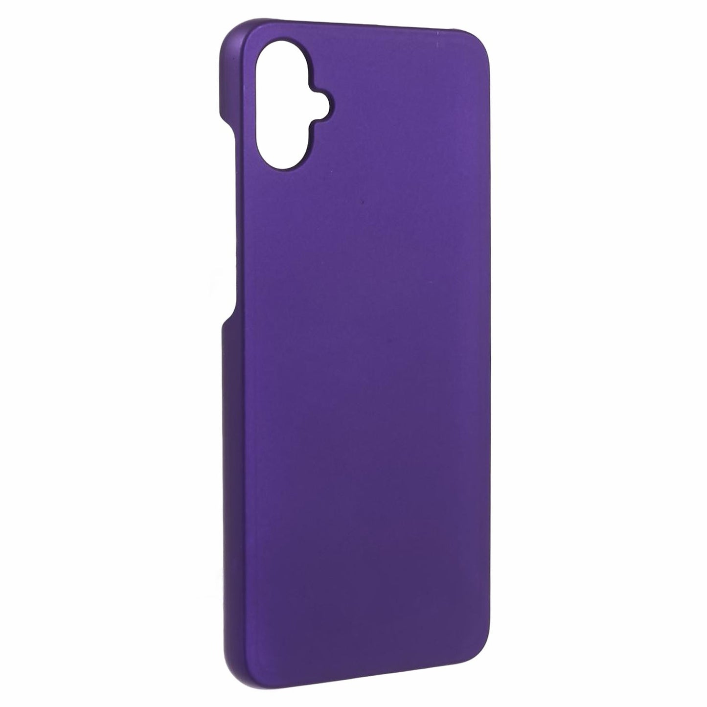 For Samsung Galaxy A06 Case Hard PC Frosted Minimalist Phone Cover - Purple