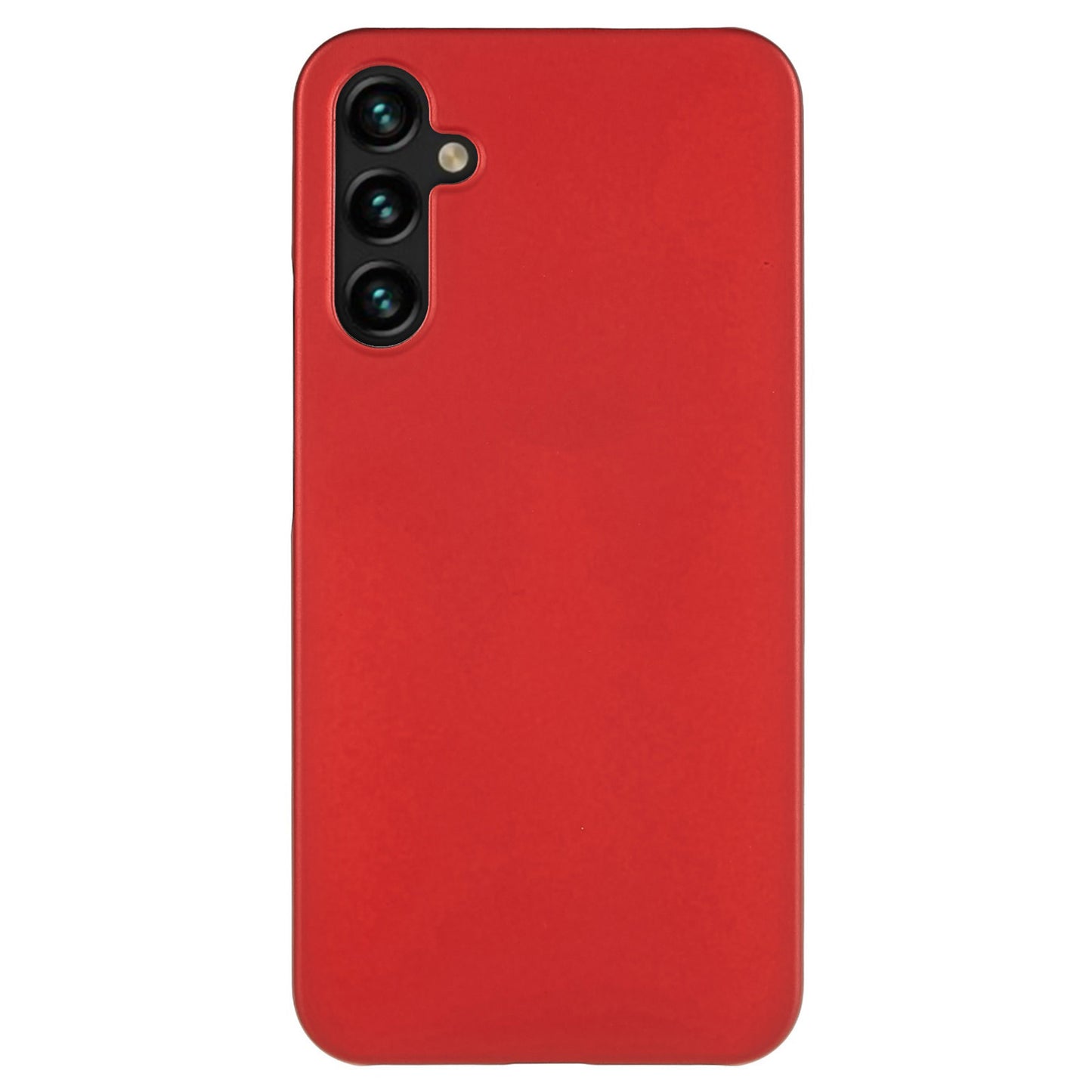 For Samsung Galaxy A16 5G / A16 4G Case Hard PC Frosted Minimalist Phone Cover - Red