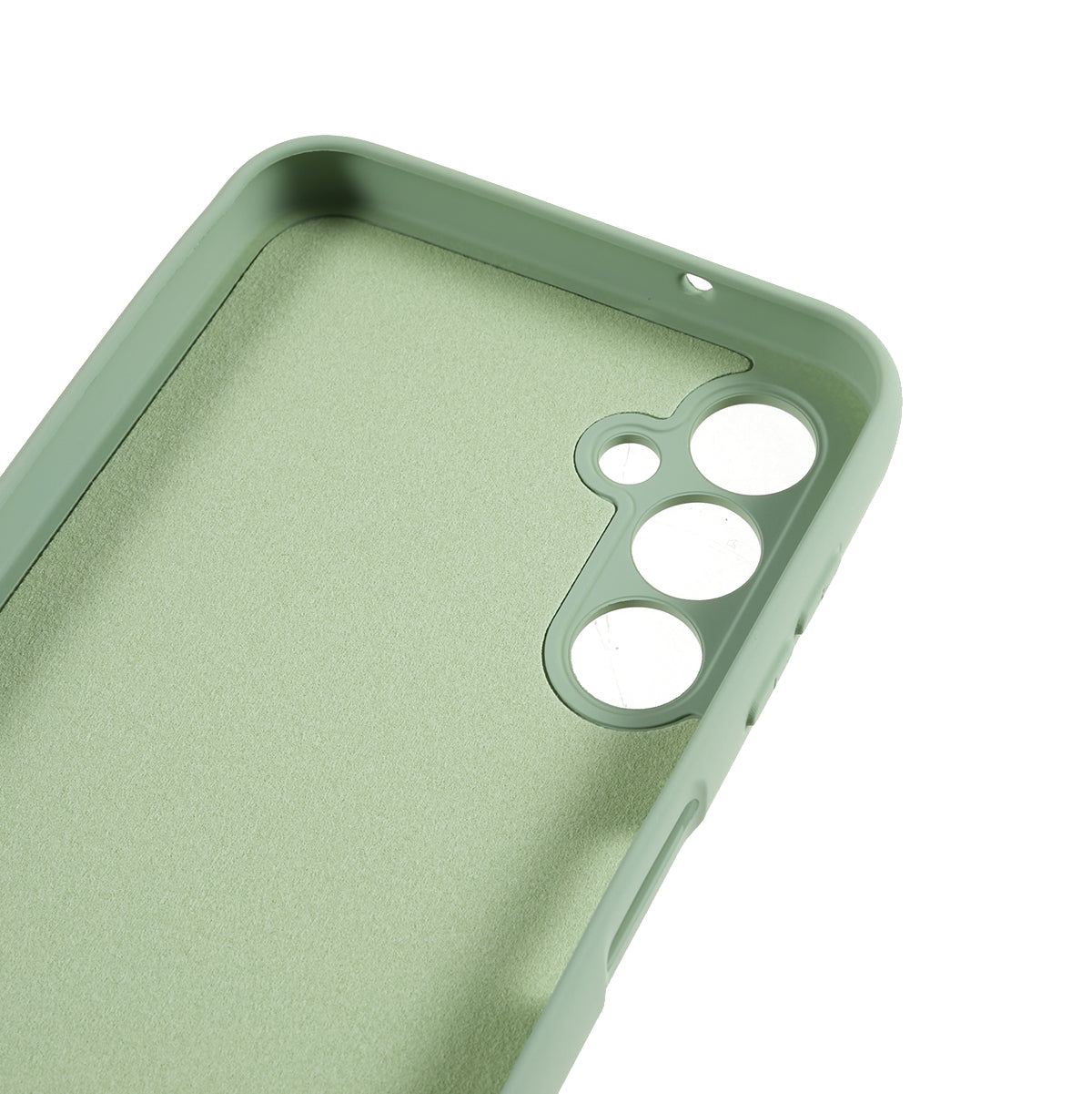 For Samsung Galaxy A16 5G / A16 4G Case Arc Edge 2.0mm TPU Protective Phone Cover - Green