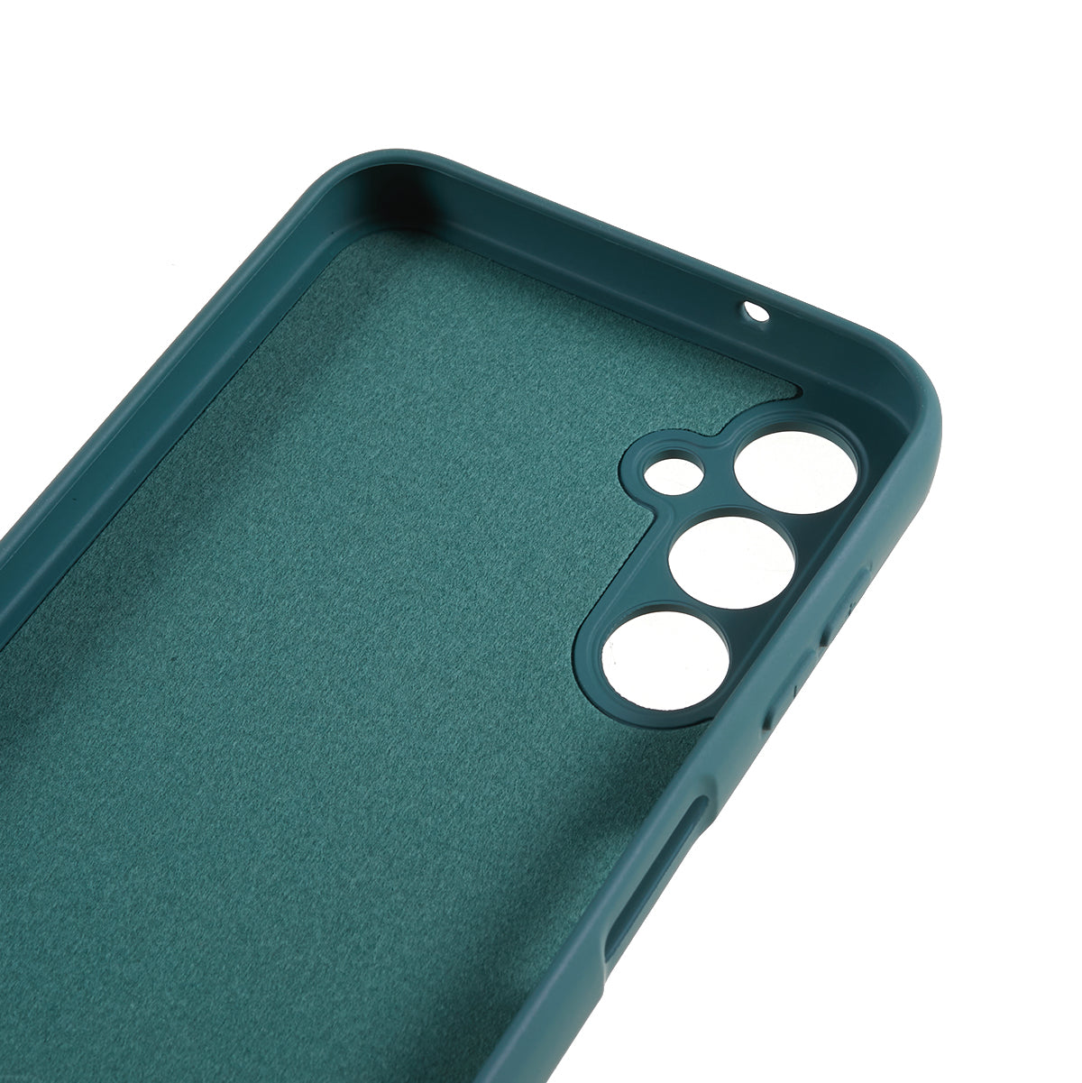 For Samsung Galaxy A16 5G / A16 4G Case Arc Edge 2.0mm TPU Protective Phone Cover - Midnight Green