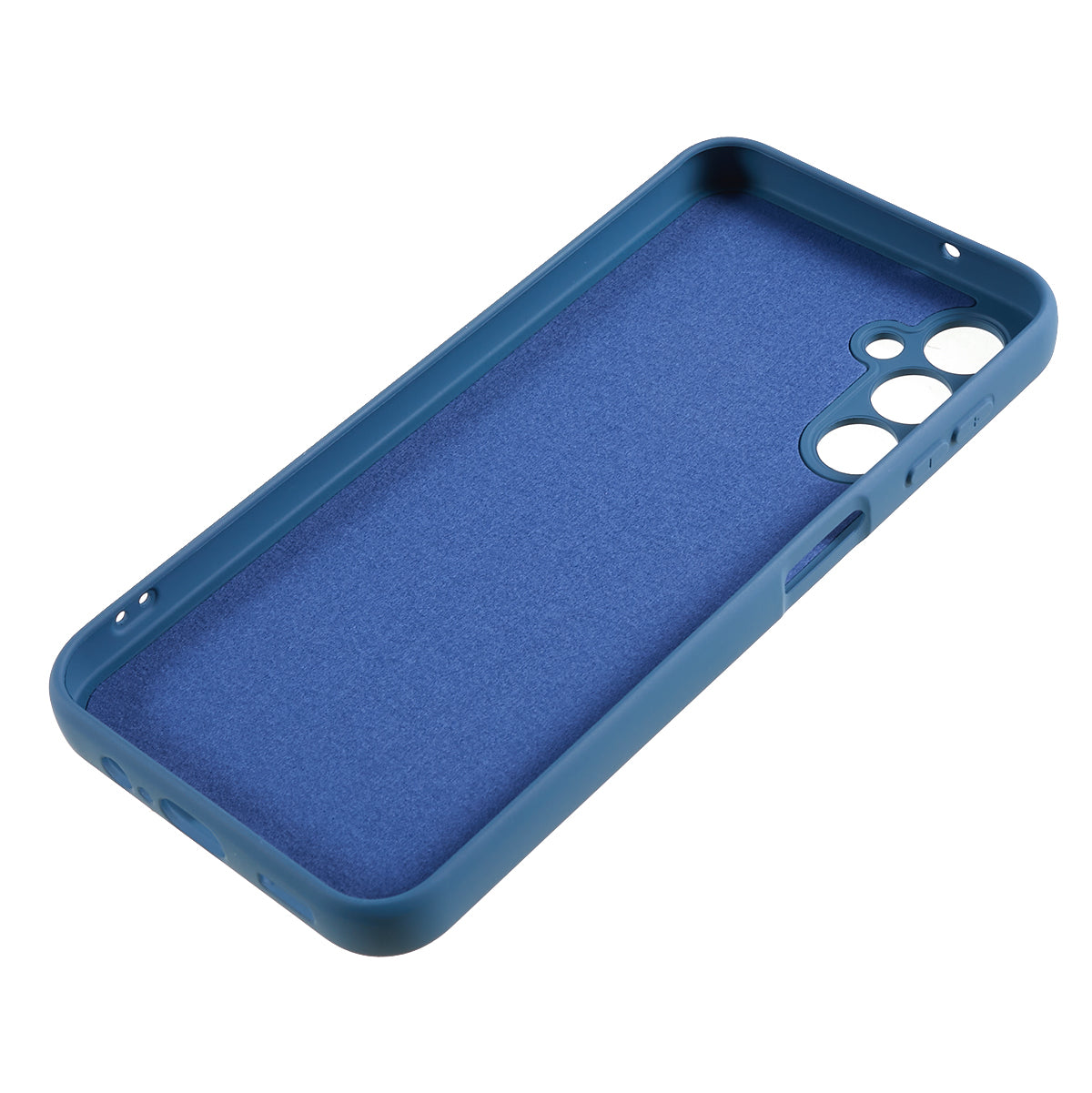 For Samsung Galaxy A16 5G / A16 4G Case Arc Edge 2.0mm TPU Protective Phone Cover - Blue