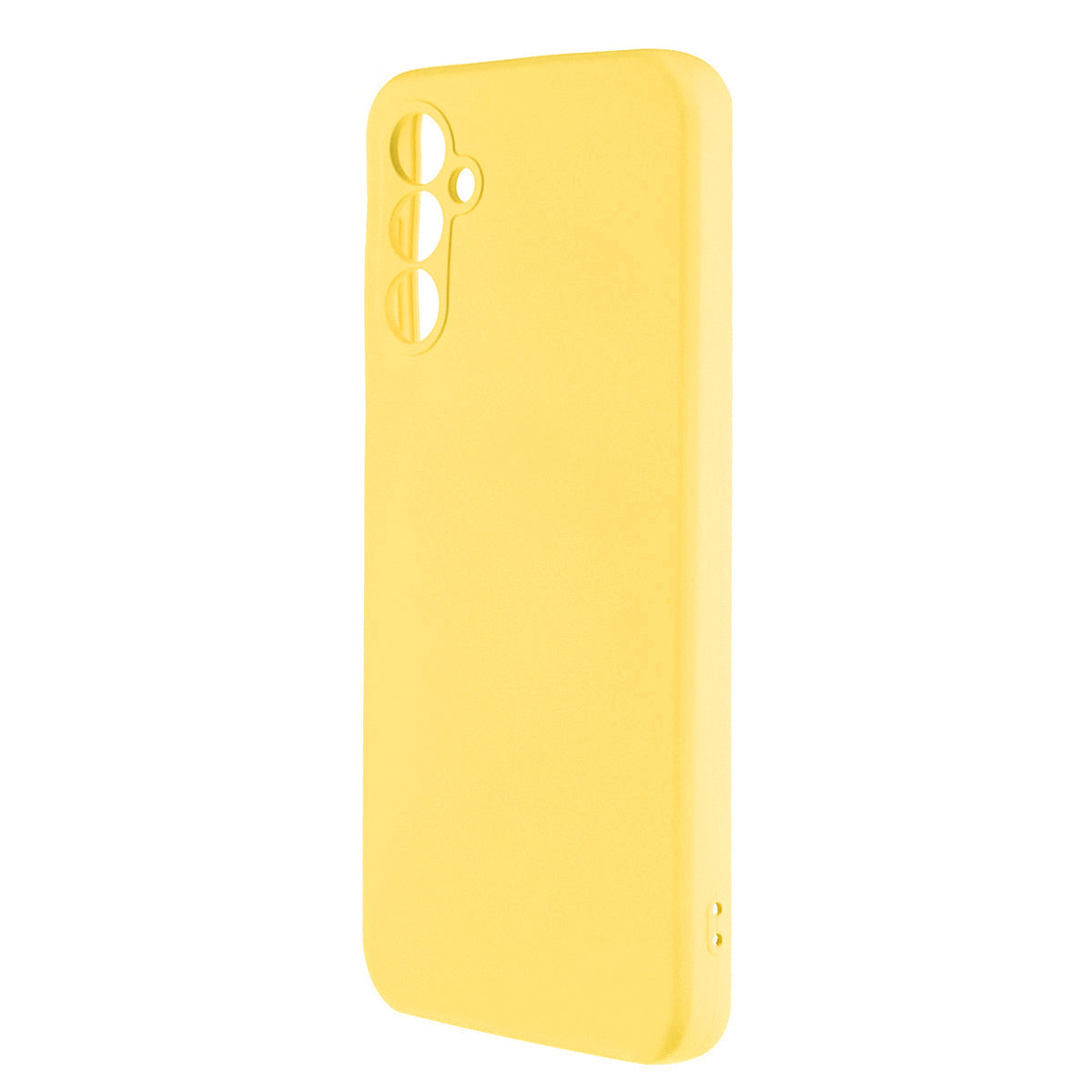 For Samsung Galaxy A16 5G / A16 4G Case Arc Edge 2.0mm TPU Protective Phone Cover - Yellow