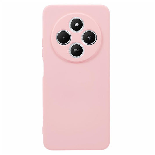 For Xiaomi Poco C75 4G / Redmi 14R 5G / 14C 4G Case Arc Edge 2.0mm TPU Protective Phone Cover - Pink