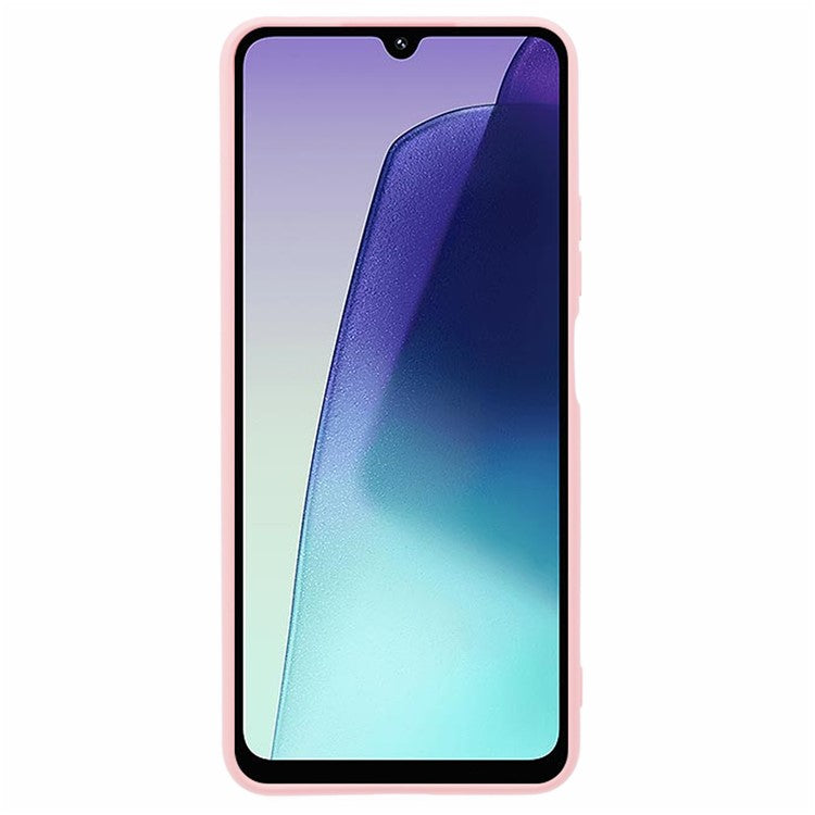 For Xiaomi Poco C75 4G / Redmi 14R 5G / 14C 4G Case Arc Edge 2.0mm TPU Protective Phone Cover - Pink