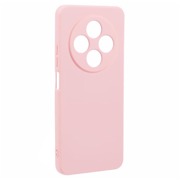 For Xiaomi Poco C75 4G / Redmi 14R 5G / 14C 4G Case Arc Edge 2.0mm TPU Protective Phone Cover - Pink