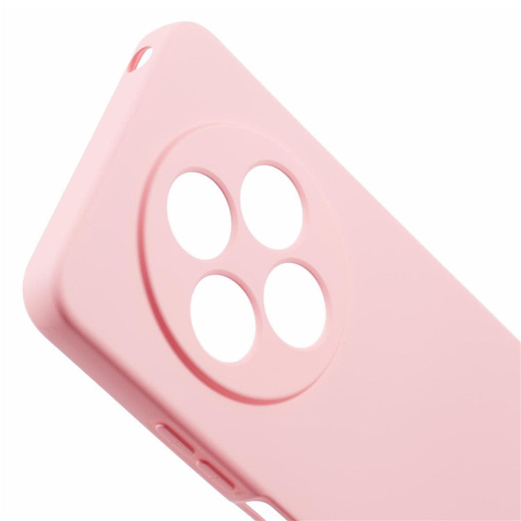 For Xiaomi Poco C75 4G / Redmi 14R 5G / 14C 4G Case Arc Edge 2.0mm TPU Protective Phone Cover - Pink