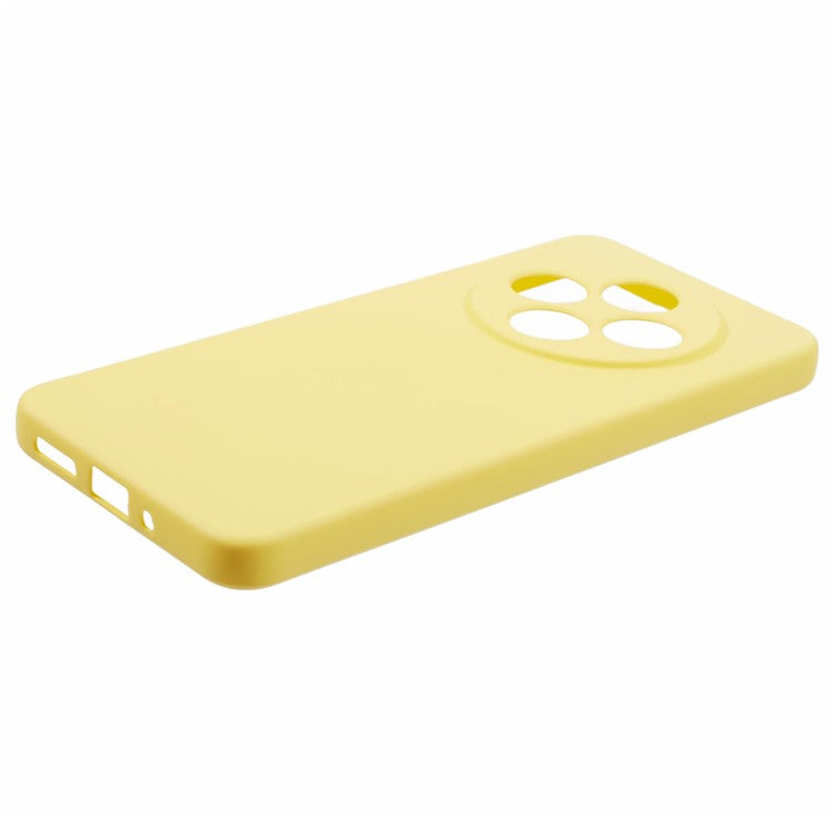 For Xiaomi Poco C75 4G / Redmi 14R 5G / 14C 4G Case Arc Edge 2.0mm TPU Protective Phone Cover - Yellow