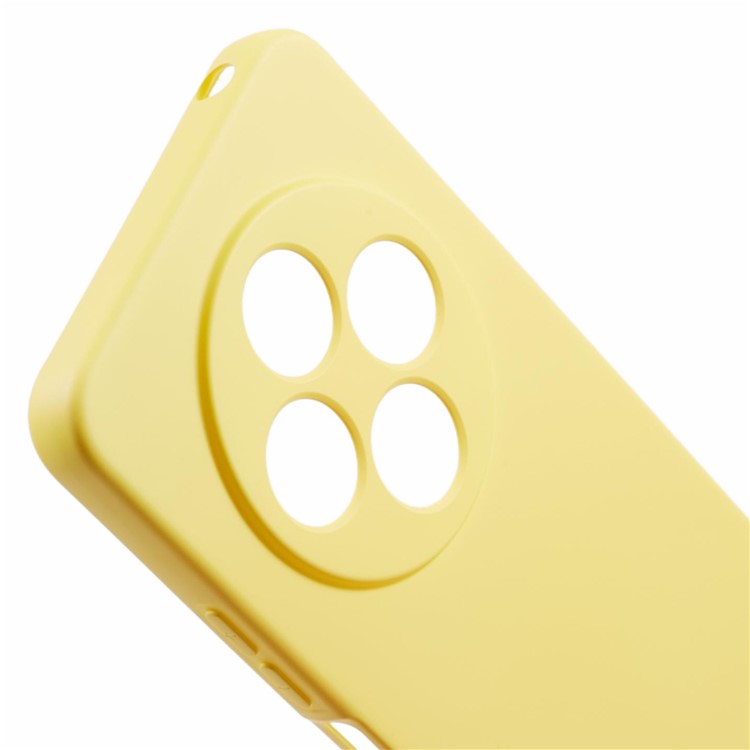 For Xiaomi Poco C75 4G / Redmi 14R 5G / 14C 4G Case Arc Edge 2.0mm TPU Protective Phone Cover - Yellow
