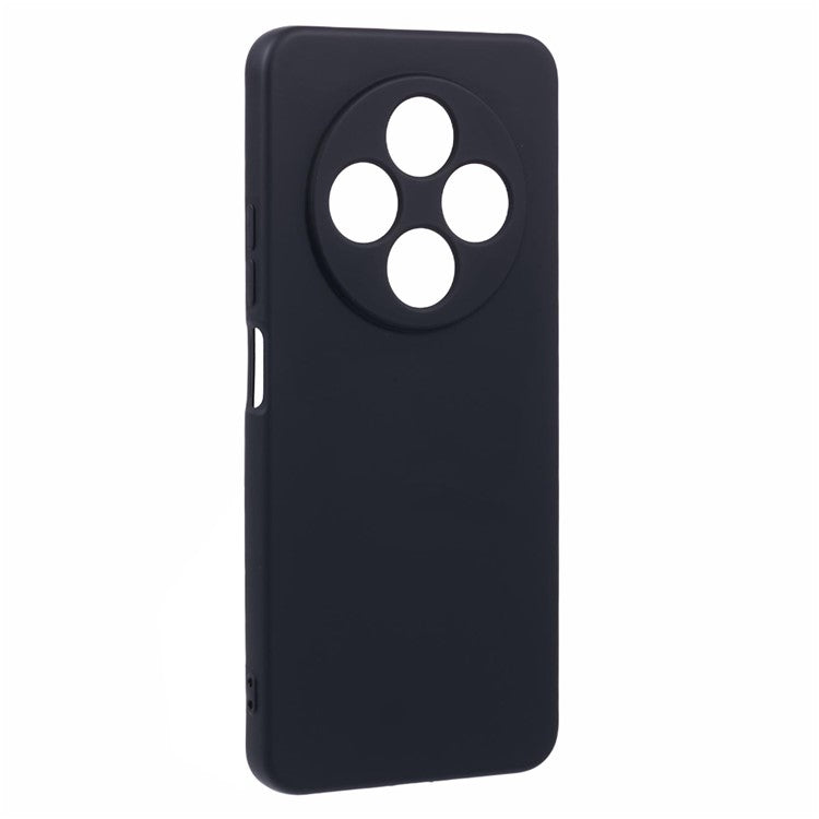 For Xiaomi Poco C75 4G / Redmi 14R 5G / 14C 4G Case Arc Edge 2.0mm TPU Protective Phone Cover - Black