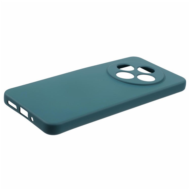 For Xiaomi Poco C75 4G / Redmi 14R 5G / 14C 4G Case Arc Edge 2.0mm TPU Protective Phone Cover - Midnight Green