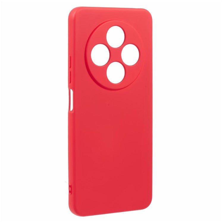 For Xiaomi Poco C75 4G / Redmi 14R 5G / 14C 4G Case Arc Edge 2.0mm TPU Protective Phone Cover - Red