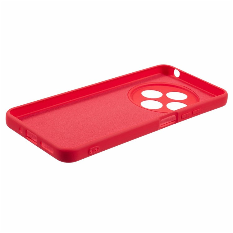 For Xiaomi Poco C75 4G / Redmi 14R 5G / 14C 4G Case Arc Edge 2.0mm TPU Protective Phone Cover - Red