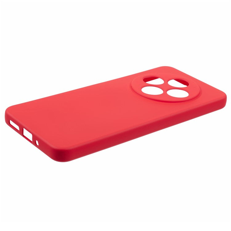 For Xiaomi Poco C75 4G / Redmi 14R 5G / 14C 4G Case Arc Edge 2.0mm TPU Protective Phone Cover - Red