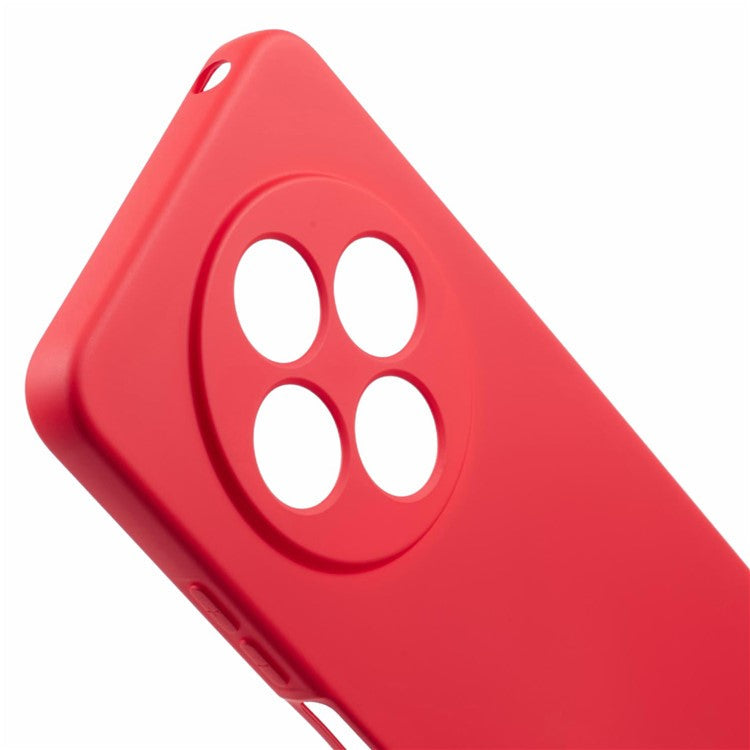 For Xiaomi Poco C75 4G / Redmi 14R 5G / 14C 4G Case Arc Edge 2.0mm TPU Protective Phone Cover - Red