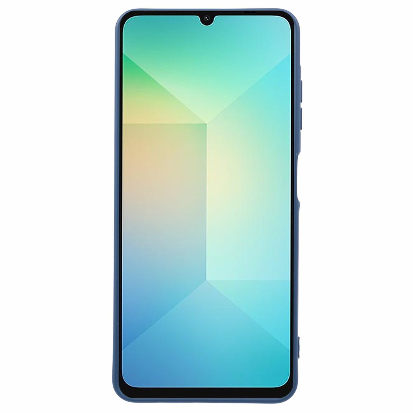 For Samsung Galaxy A06 Case Arc Edge 2.0mm TPU Protective Phone Cover - Blue