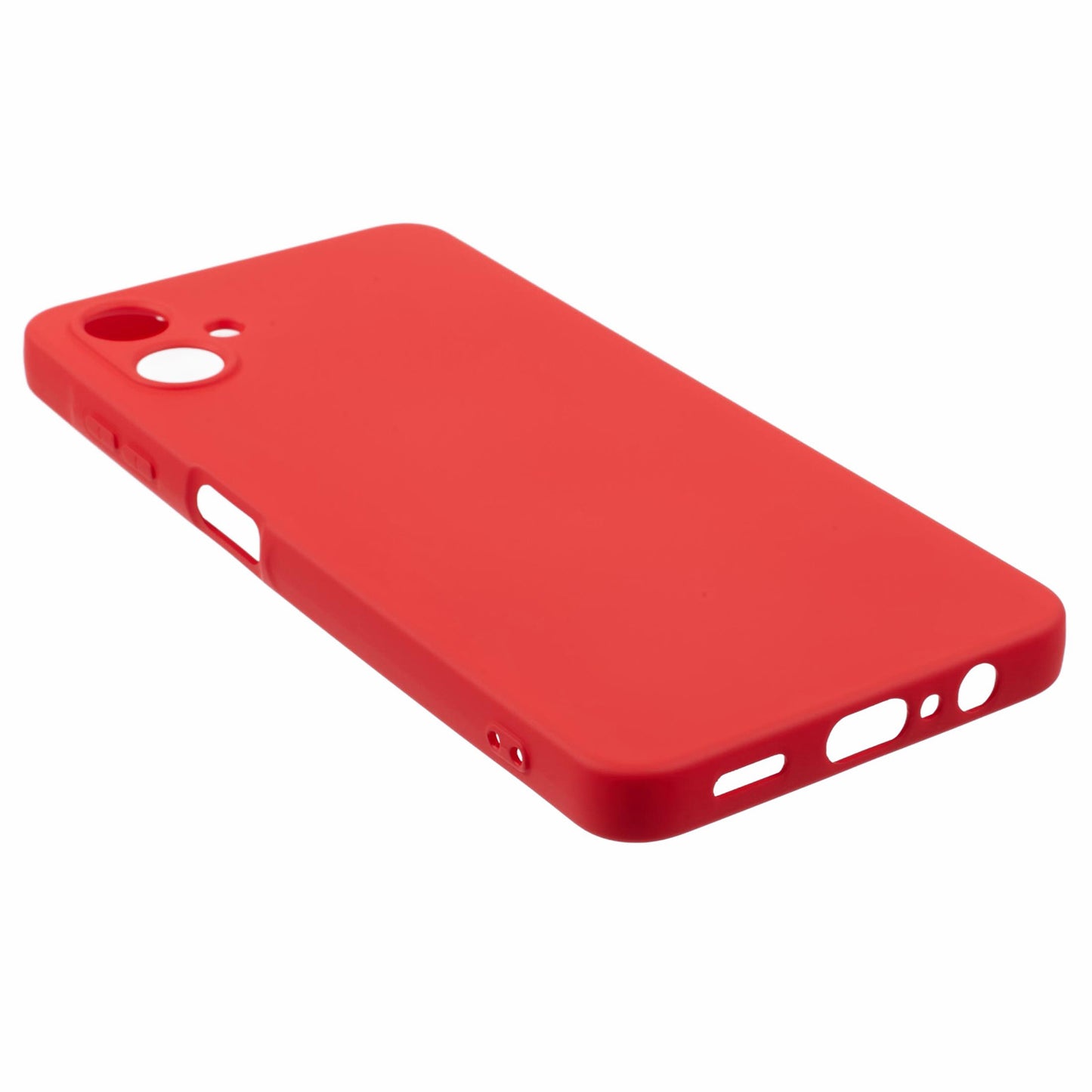 For Samsung Galaxy A06 Case Arc Edge 2.0mm TPU Protective Phone Cover - Red