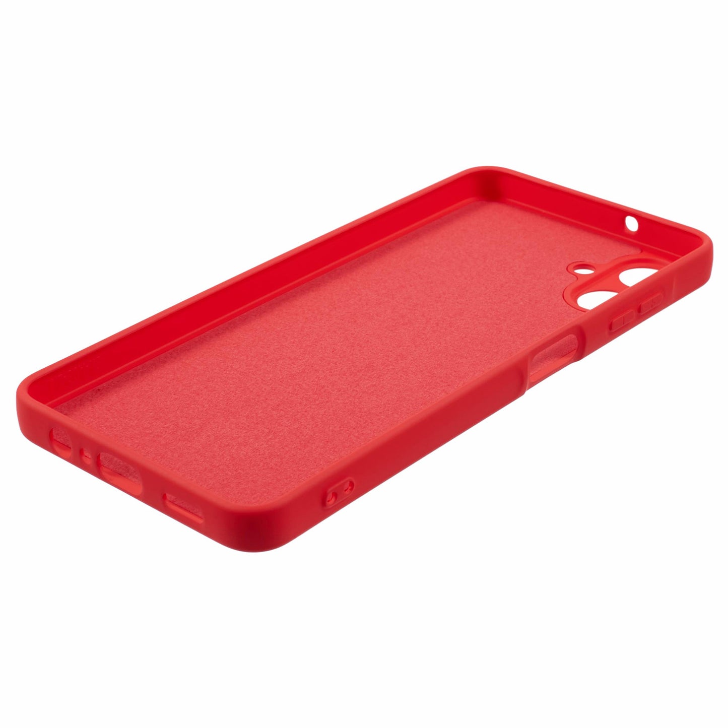 For Samsung Galaxy A06 Case Arc Edge 2.0mm TPU Protective Phone Cover - Red