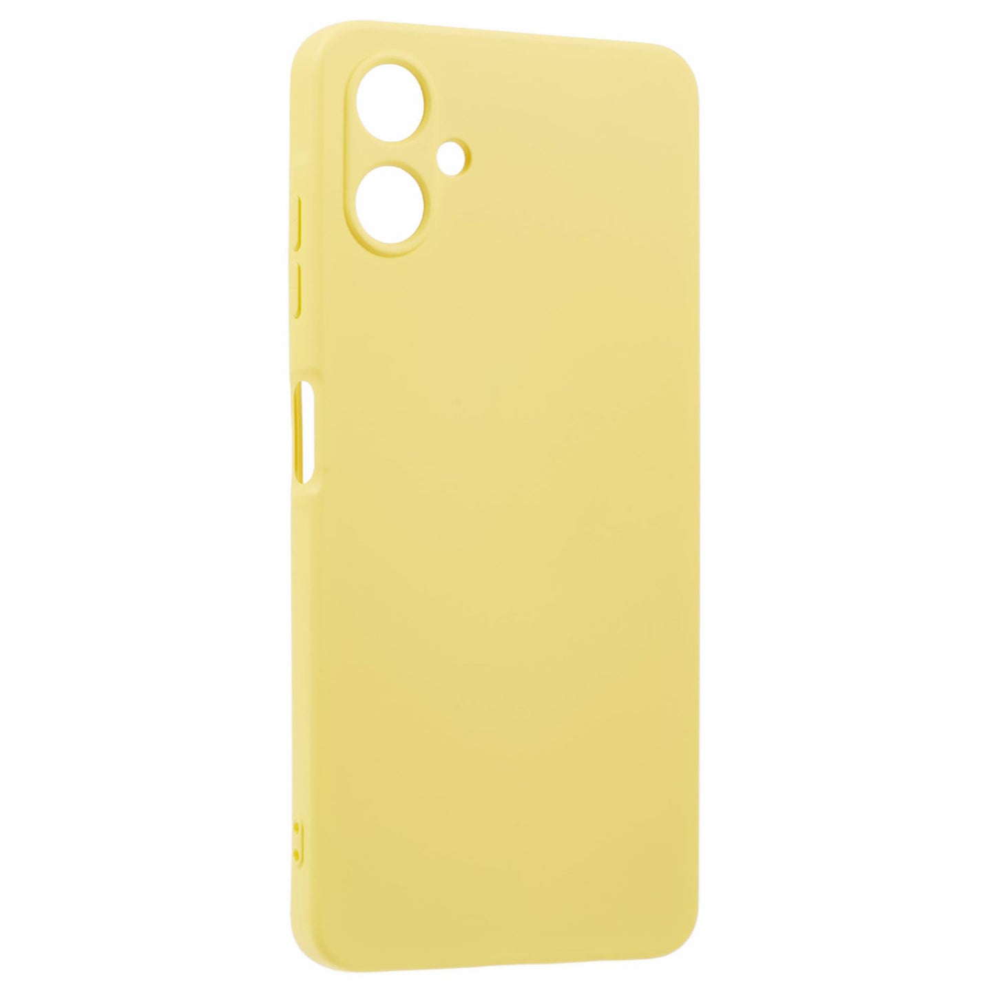 For Samsung Galaxy A06 Case Arc Edge 2.0mm TPU Protective Phone Cover - Yellow