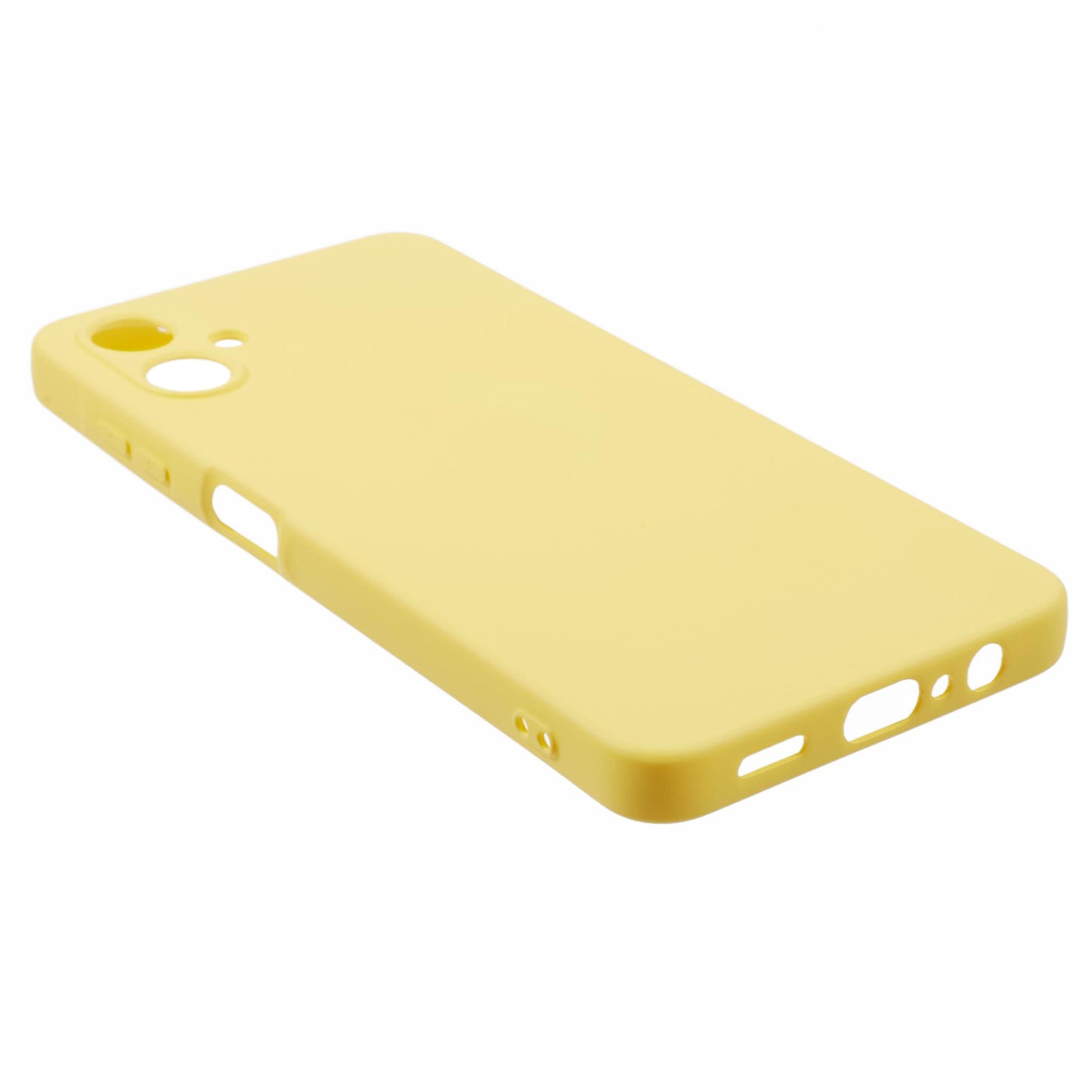 For Samsung Galaxy A06 Case Arc Edge 2.0mm TPU Protective Phone Cover - Yellow