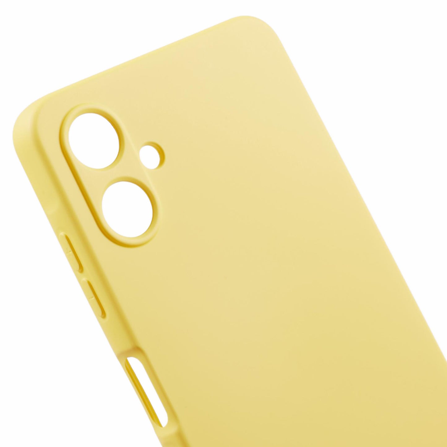 For Samsung Galaxy A06 Case Arc Edge 2.0mm TPU Protective Phone Cover - Yellow