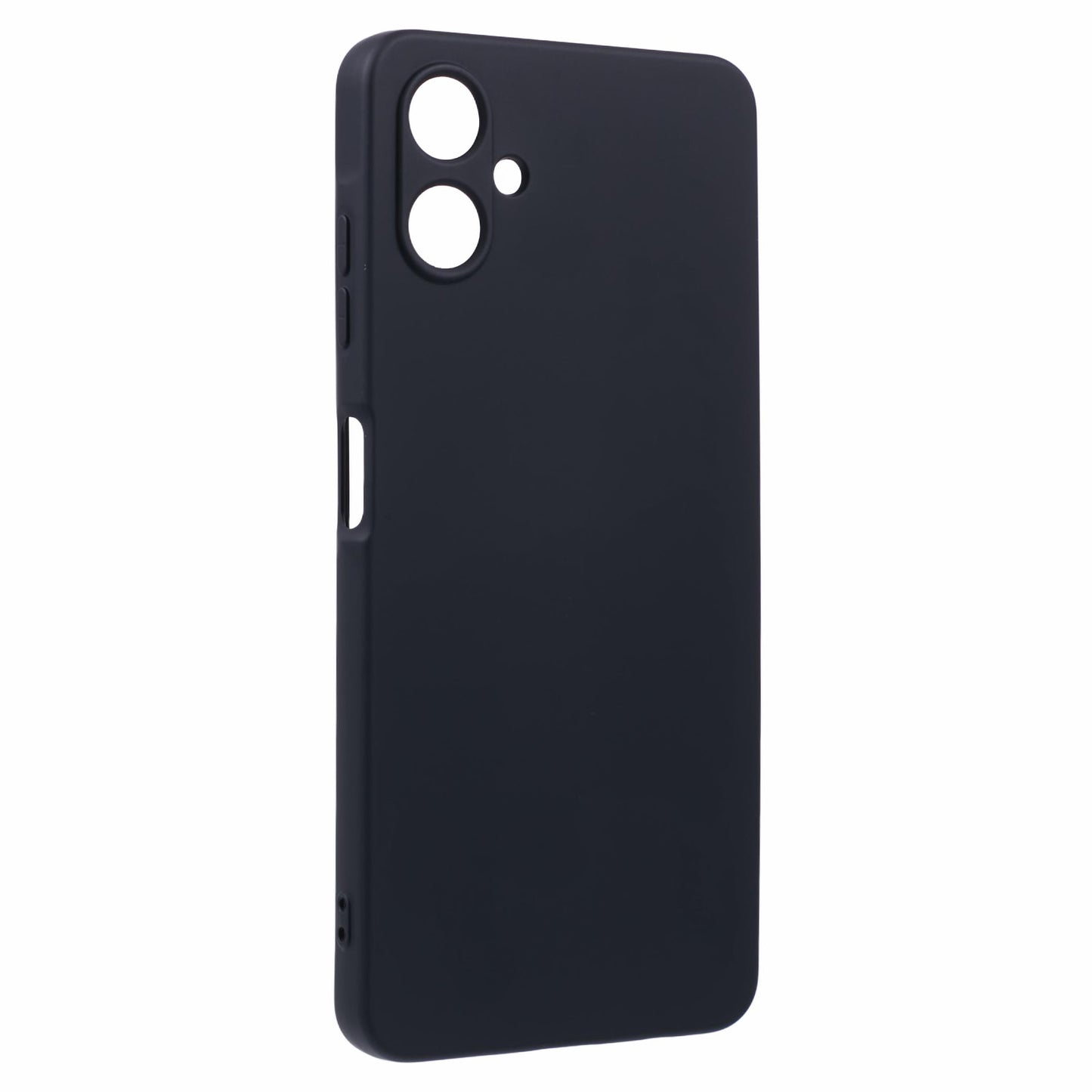 For Samsung Galaxy A06 Case Arc Edge 2.0mm TPU Protective Phone Cover - Black