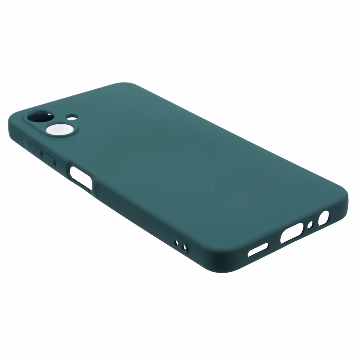 For Samsung Galaxy A06 Case Arc Edge 2.0mm TPU Protective Phone Cover - Midnight Green