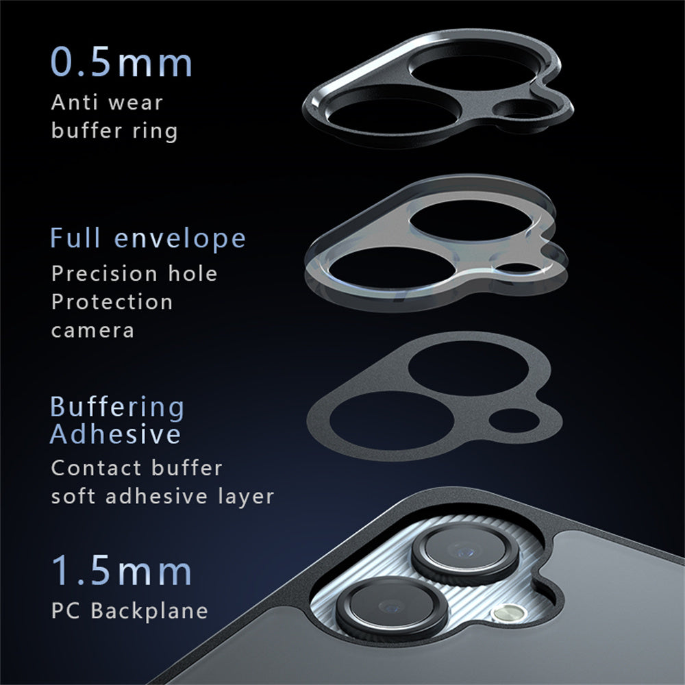 For Samsung Galaxy A06 Case Compatible with MagSafe TPU+PC Matte Phone Cover