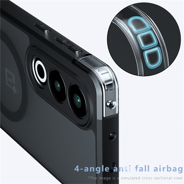 For OnePlus Ace 3V 5G Case Compatible with MagSafe TPU+PC Matte Phone Cover
