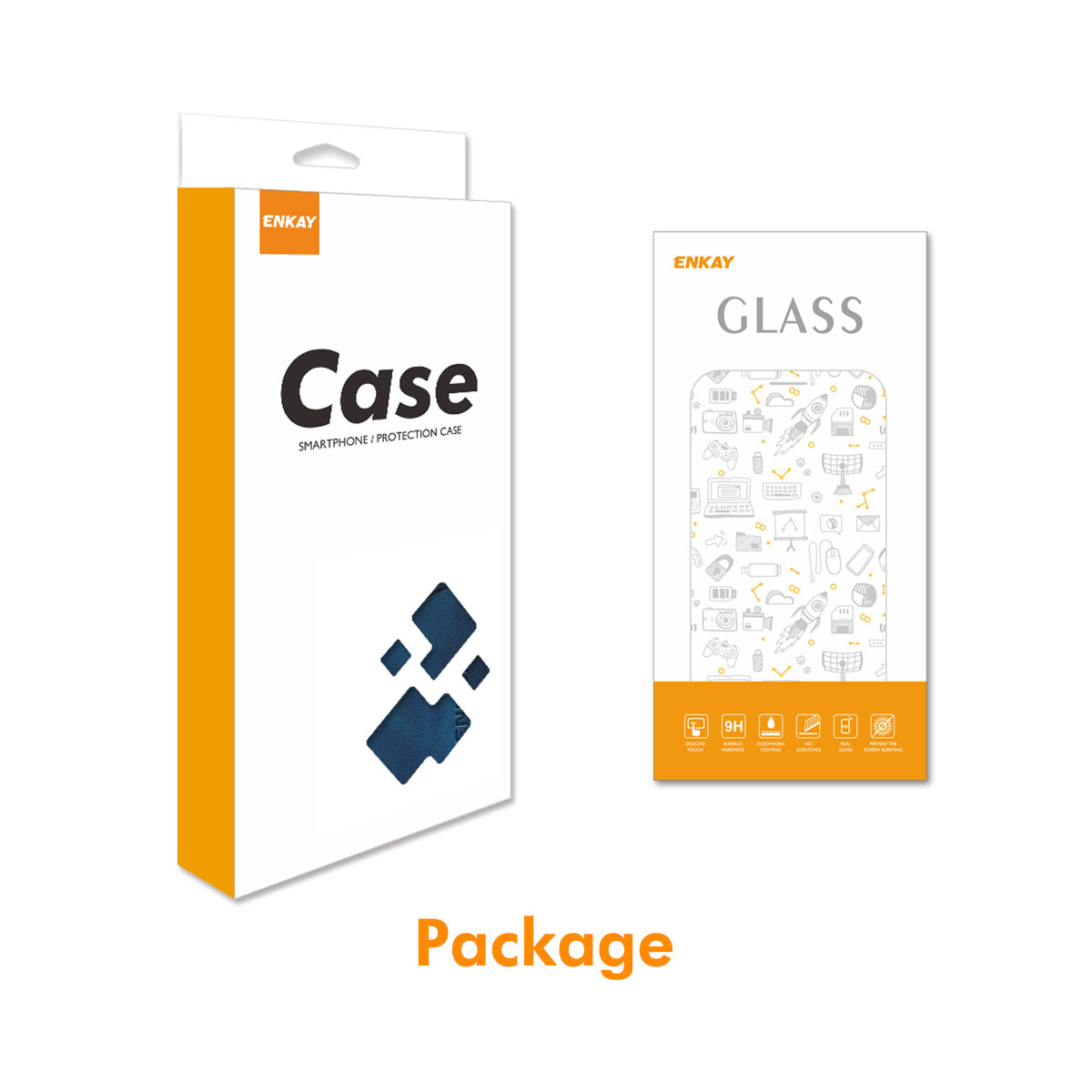 For OnePlus Nord CE4 5G ENKAY Starry Sky Pattern PU Leather Case Wallet Shockproof Phone Cover with Screen Film - Purple