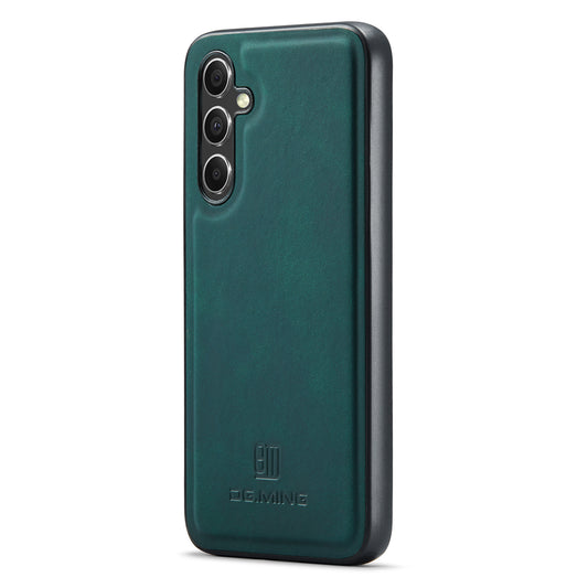 DG.MING For Samsung Galaxy A16 5G / A16 4G Case PU Leather Covered PC+TPU Hybrid Phone Shell - Green