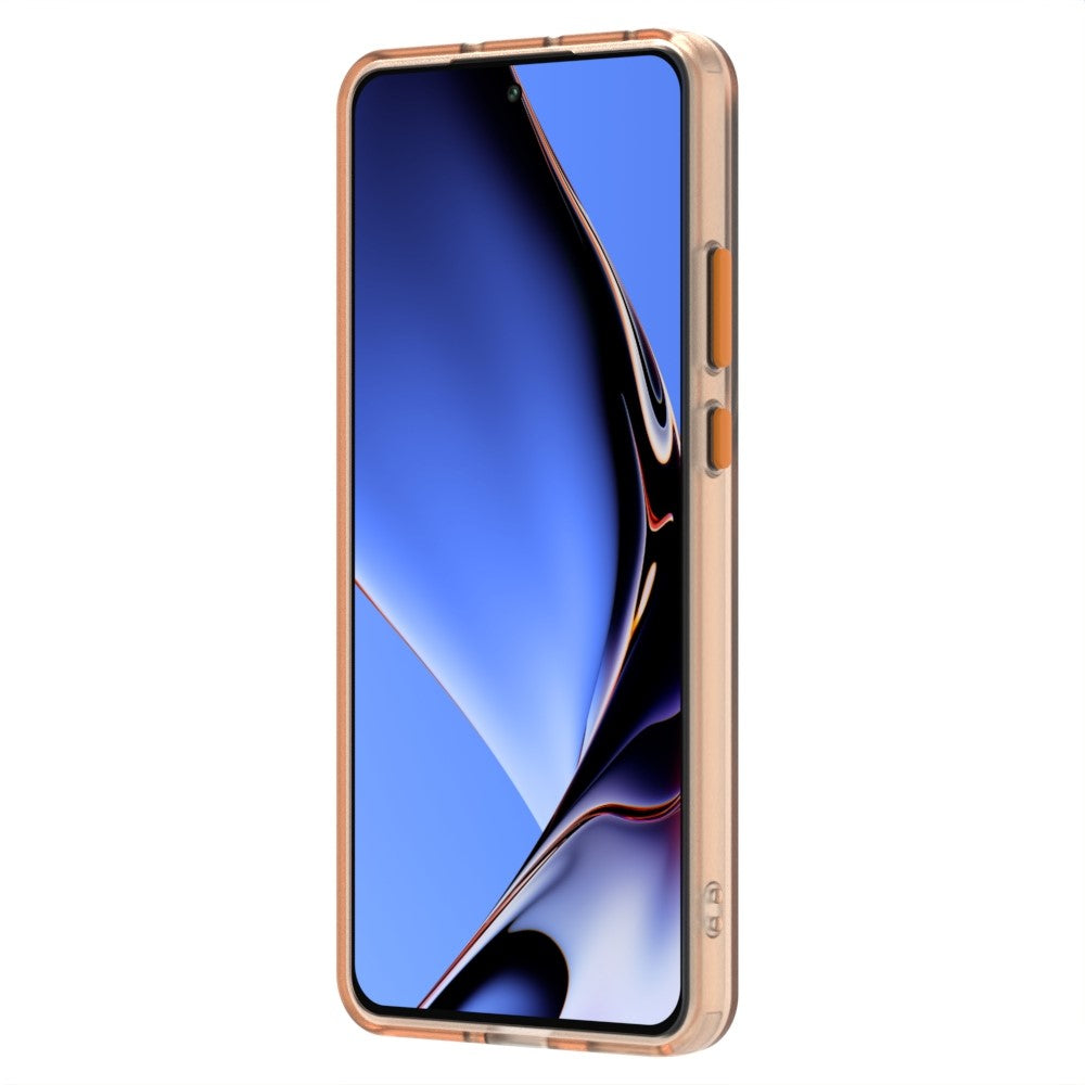 Candy Series For Oppo K12 / OnePlus Nord CE4 5G Case Compatible with MagSafe PC+TPU+PET Anti-Drop Phone Cover - Orange