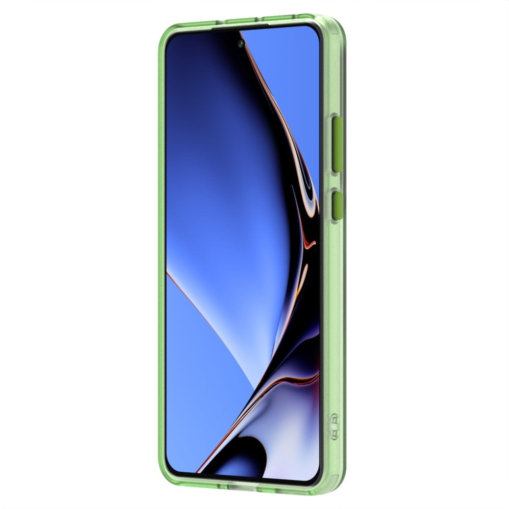 Candy Series For Oppo K12 / OnePlus Nord CE4 5G Case Compatible with MagSafe PC+TPU+PET Anti-Drop Phone Cover - Green