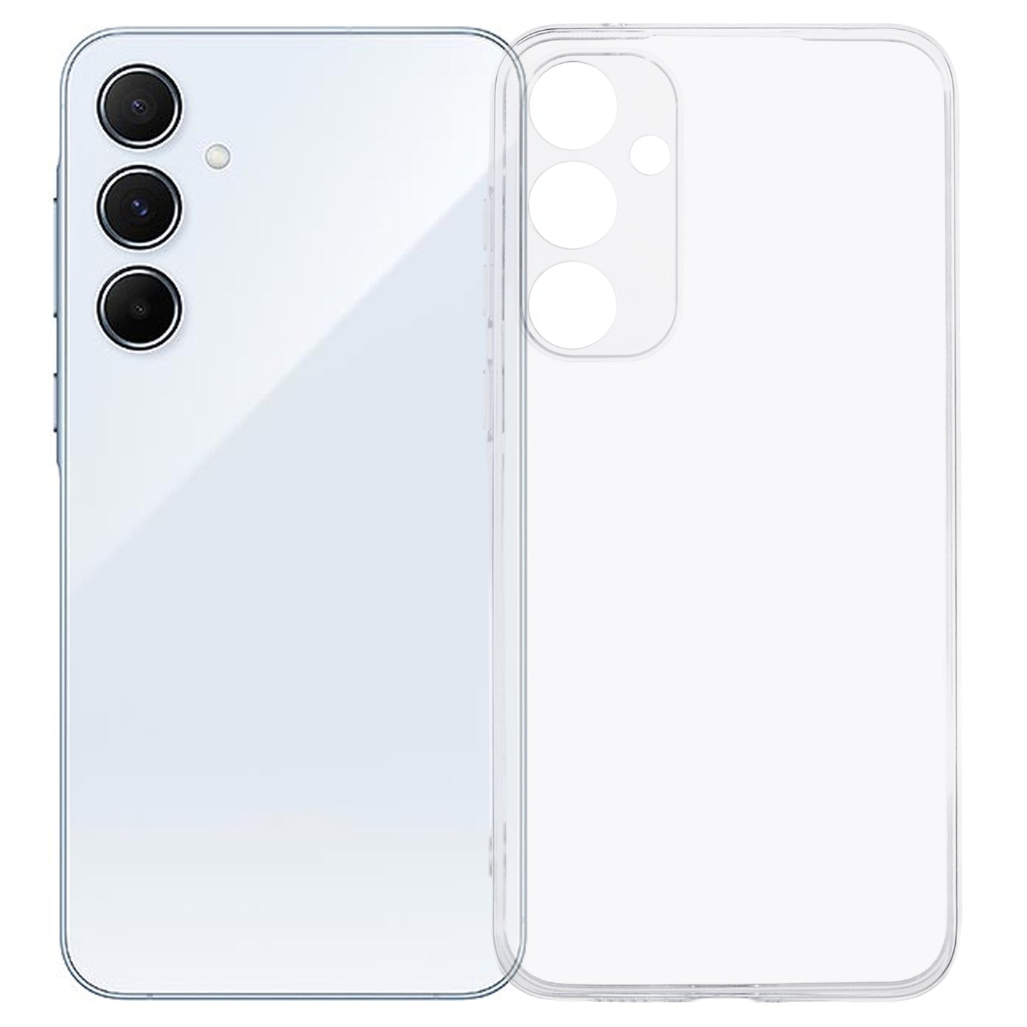 For Samsung Galaxy A16 5G / A16 4G Shockproof Case 1.5mm Thickness Clear TPU Phone Cover