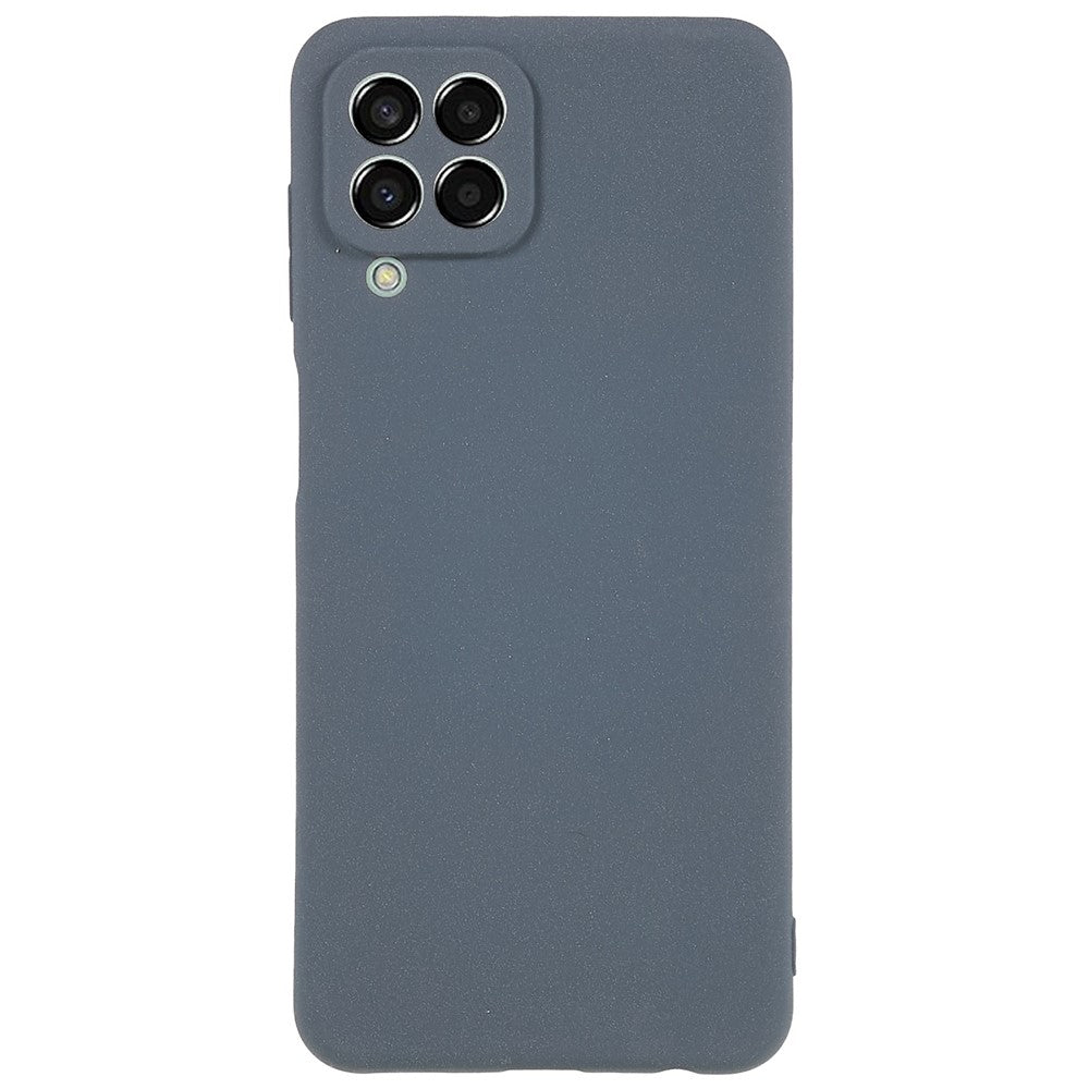 For Samsung Galaxy M33 5G (Global Version) Soft TPU Phone Cover Double-Sided Matte Anti-scratch Back Case - Grey