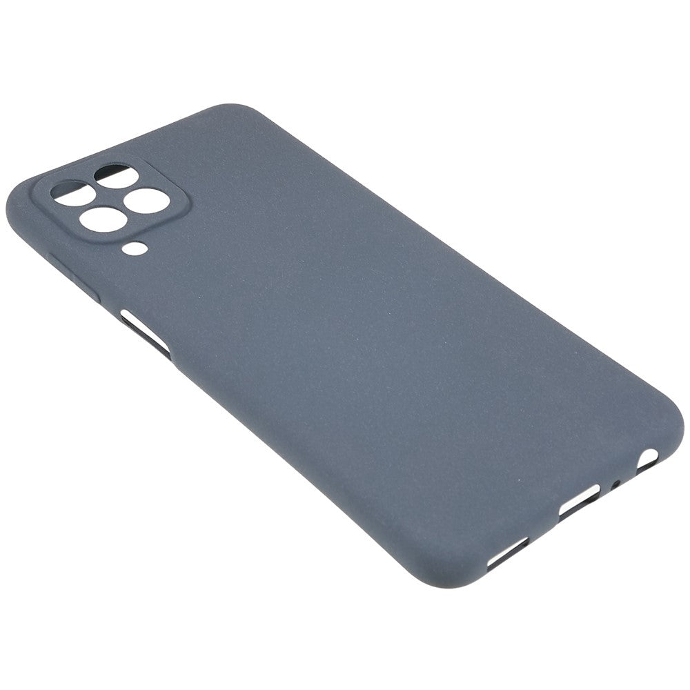For Samsung Galaxy M33 5G (Global Version) Soft TPU Phone Cover Double-Sided Matte Anti-scratch Back Case - Grey