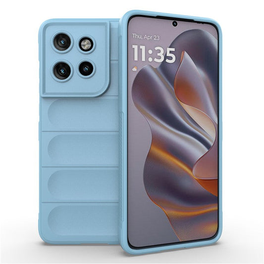 For Motorola Edge 50 Neo 5G / Moto S50 5G / Thinkphone 25 5G Case Anti-Drop Soft TPU Rugged Phone Back Cover - Baby Blue