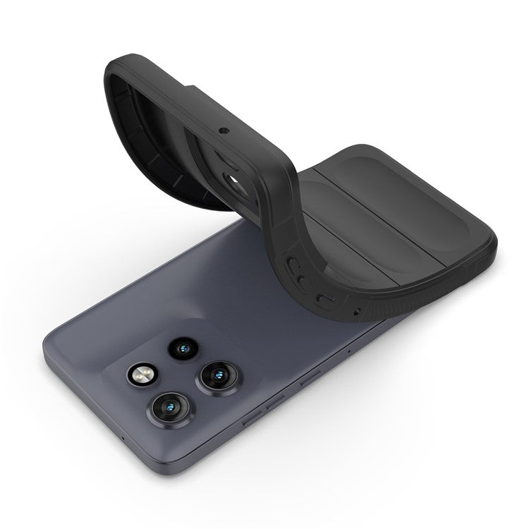 For Motorola Edge 50 Neo 5G / Moto S50 5G / Thinkphone 25 5G Case Anti-Drop Soft TPU Rugged Phone Back Cover - White