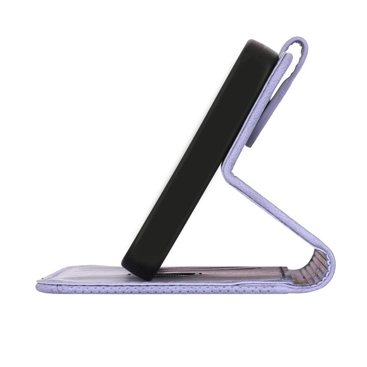 YX0080 For Infinix Hot 50 5G Case Butterfly Imprint Leather Wallet Phone Cover - Light Purple