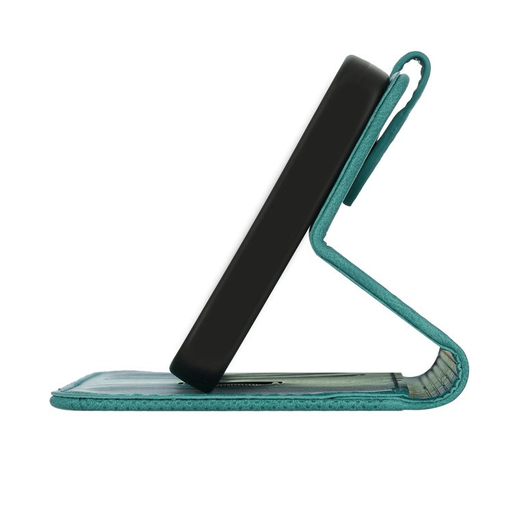 YX0080 For Infinix Zero 40 4G / 5G Case Butterfly Imprint Leather Wallet Phone Cover - Baby Blue