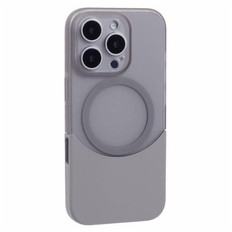 X-LEVEL For iPhone 16 Pro Case Compatible with MagSafe Matte Anti-Drop PC Phone Cover - Grey