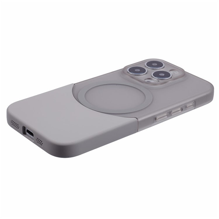 X-LEVEL For iPhone 16 Pro Case Compatible with MagSafe Matte Anti-Drop PC Phone Cover - Grey
