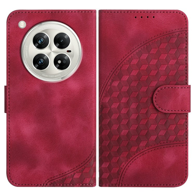 YX0060 For Infinix Zero 40 4G / 5G Case Elephant Head Pattern Leather Phone Cover - Rose