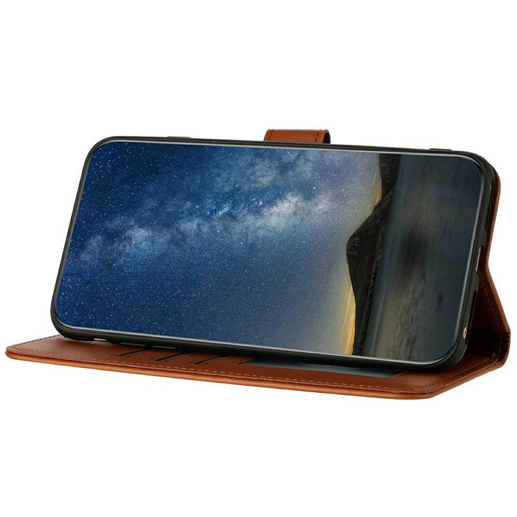 YX0050 For Infinix Zero 40 4G / 5G Case Mandala Flower Leather Wallet Phone Cover - Coffee